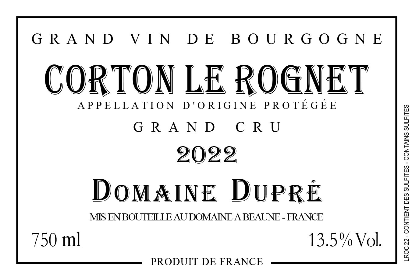 DOMAINE DUPRÉ