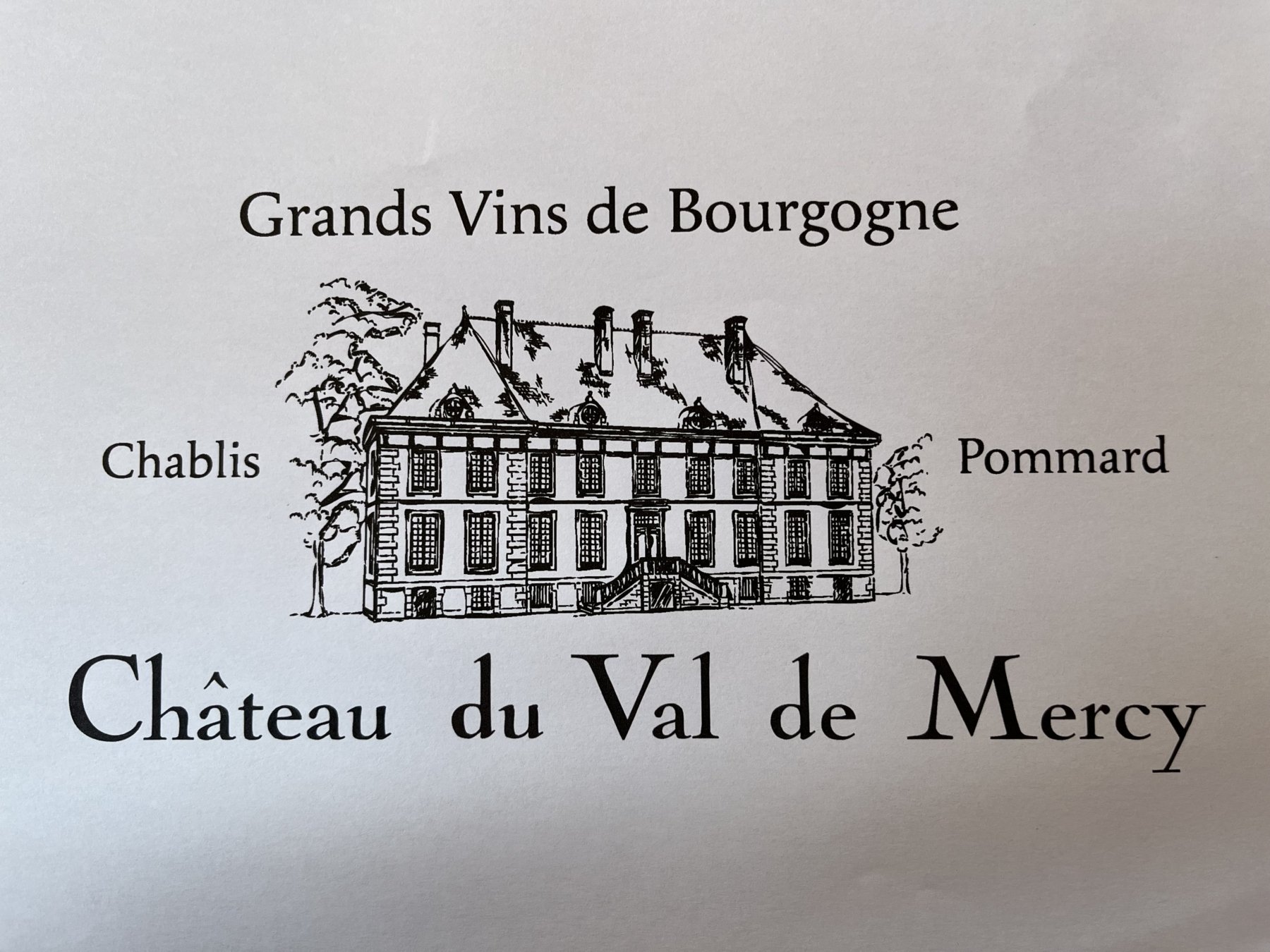 DOMAINE DU CHÂTEAU DE VAL DE MERCY